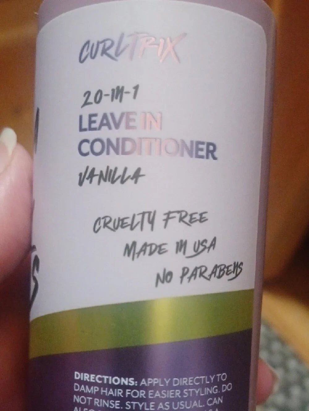 Curltrix What A Curl Wants Vanilla Leave-In Conditioner — Read Description
